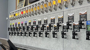 Інтер'єр магазину "Уманьпиво" в м. Біла Церква по вул. Леваневського, 57