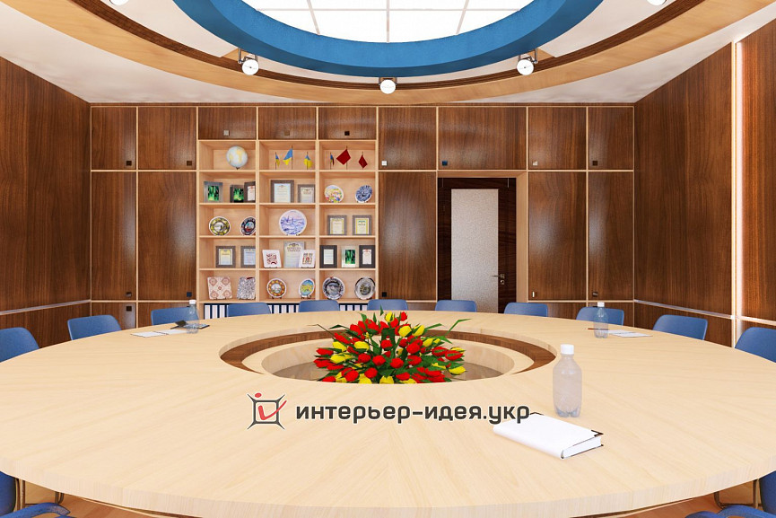 Дизайн переговорної президента Черкаської Торгово-Промислової Палати