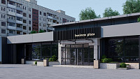 Дизайн фасаду бізнес-центру в Черкасах. Дизайн фасаду ГРОМАДСЬКОЇ БУДІВЛІ