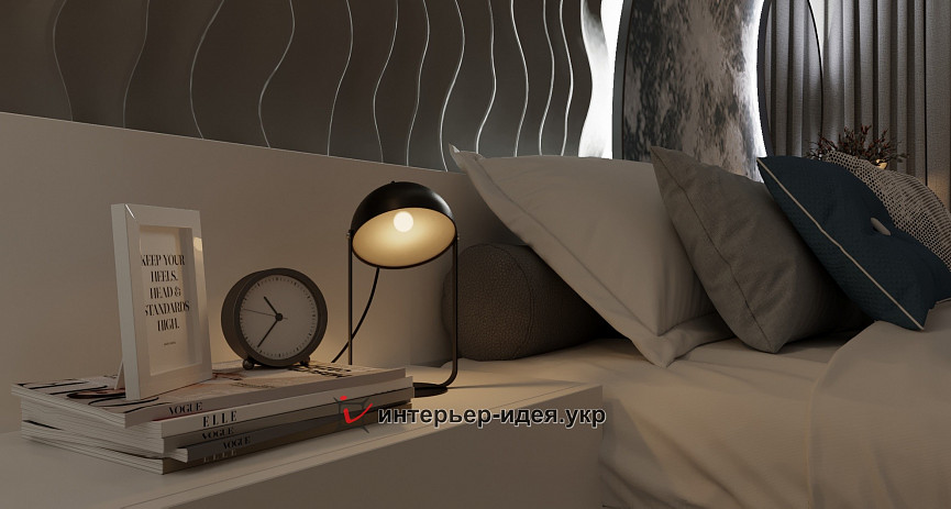 Спальня - сяйво місяця.