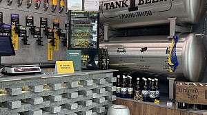 Інтер'єр магазину "Уманьпиво" в м. Біла Церква по вул. Леваневського, 57