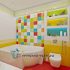 Радість кольору в дизайні інтер&#039;єру ванної кімнати