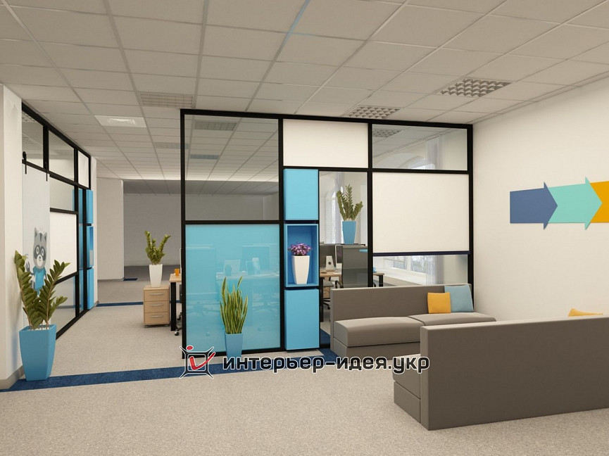 Дизайн офісу для IT компанії &quot;SPD-UKRAINE&quot;