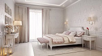 Дизайн спальні в ніжних бузкових кольорах. Дизайн СПАЛЬНІ