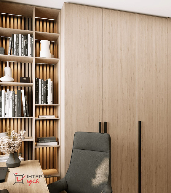 Сучасний кабінет вдома, 11 м2