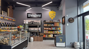 Інтер'єр магазину "Уманьпиво" в м. Біла Церква по вул. Леваневського, 57