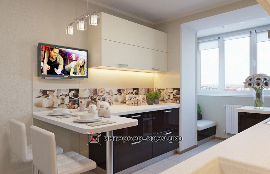 Дизайн сучасної кухні в лаконічному стилі