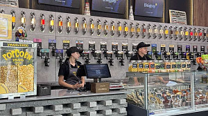 Інтер'єр магазину "Уманьпиво" в м. Біла Церква по вул. Леваневського, 57