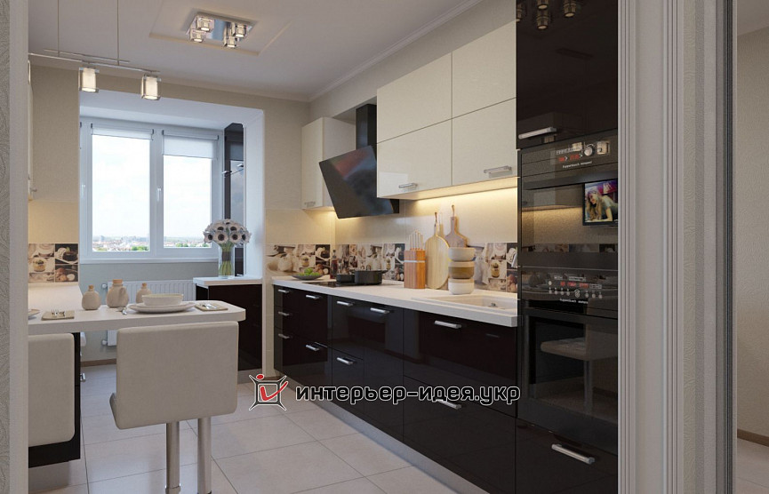 Дизайн сучасної кухні в лаконічному стилі
