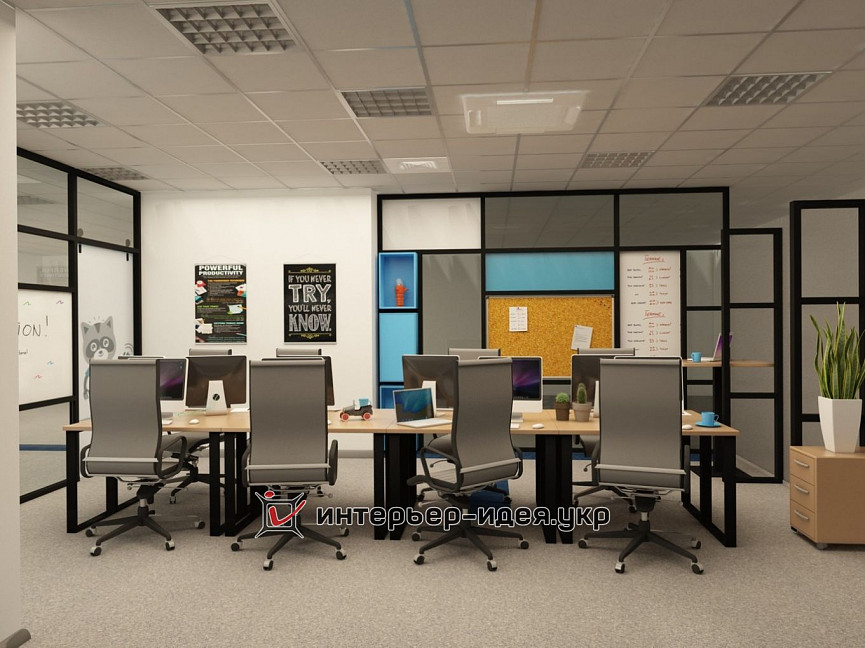 Дизайн офісу для IT компанії &quot;SPD-UKRAINE&quot;
