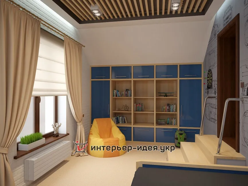 Дизайн дитячої для хлопчика