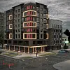Дизайн фасаду багатоповерхівки в центрі Черкас