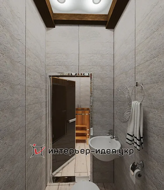 Дизайн сауни з купіллю