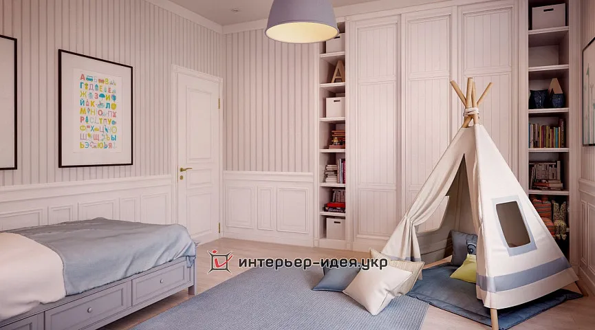 Дизайн дитячої кімнати для маленької дитини