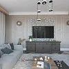 Кухня-вiтальня в стилі кантрi
