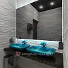 Дизайн санвузла в офісі Orion-Glass в сучасному стилі