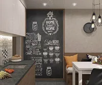 Дизайн кухні з крейдовою стіною. Дизайн КУХНІ