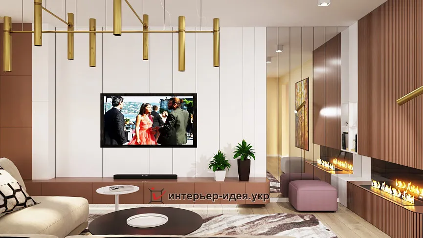 Вітальня - закутана теплом і сонячним світлом