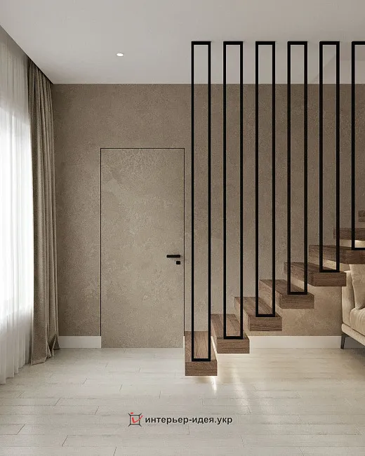 Кухня, передпокій і вітальня для молодої сім'ї