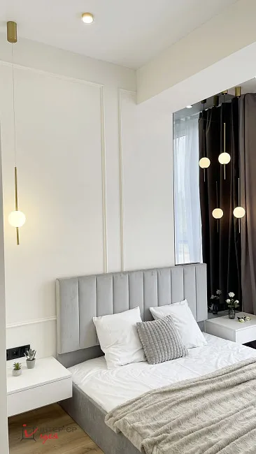 Стильна сучасна квартира площею 45 м²