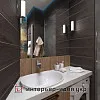 Дизайн санузла в натуральных эко цветах