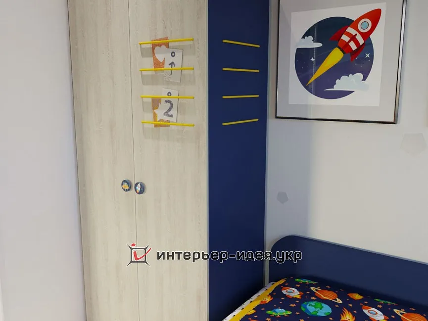 Дитяча кімната майбутнього космонавта