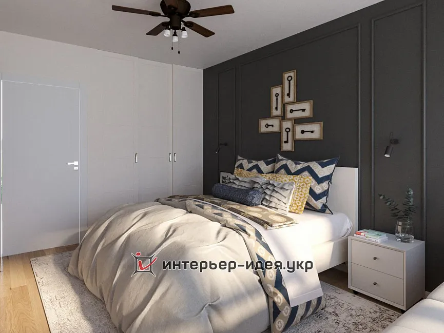 Дизайн спальні в стилі лофт