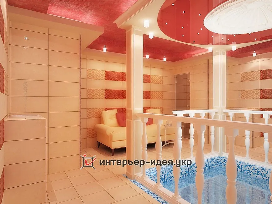 Дизайн басейну в класичному стилі