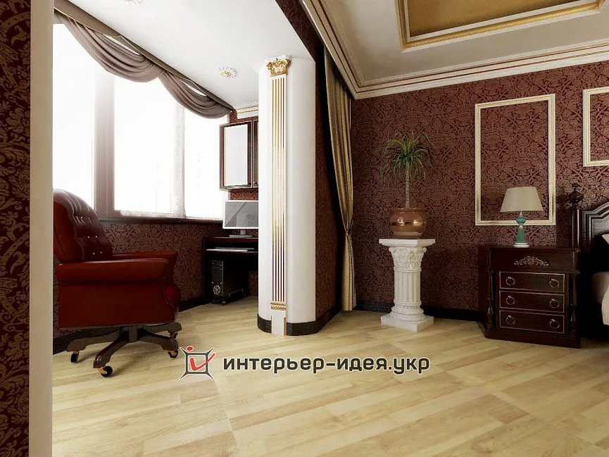 Дизайн спальні в классицизмі